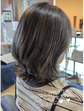 ビューティーワークスループライン(beautyworks LoopLine) ふんわりハイライト