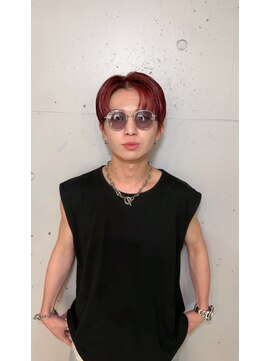 ドットハリス(.Hallis) スパイキーショート/ウルフカット/シースルーマッシュ