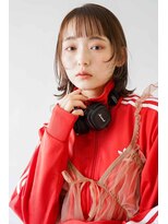 シェル 吉祥寺(shell)&nbsp;くびレイヤーエモージュグレージュカラーくびれショート/吉祥寺