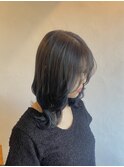ブルーブラック/暗髪/就活カラー/地毛風カラー/横浜/横浜駅