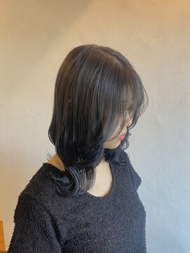 トワ(toi) ブルーブラック/暗髪/就活カラー/地毛風カラー/横浜/横浜駅