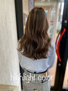 メルドゥ(Mel deux) ハイライトカラー