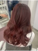 人気の暖色カラー*ピンクブラウン