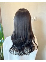 ジールサロン 学園の森店(ZEALSALON)&nbsp;暗めで艶感抜群なグレージュカラー