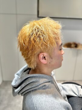 ヘアドクターベガ(hair Dr.VEGA) ハイトーンスパイキーショートメンズヘア学生短髪