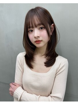 ガーデン 渋谷(GARDEN) 美髪イメチェンくびレイヤーミディアムワイドバングヘア