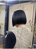 切りっぱなしボブ