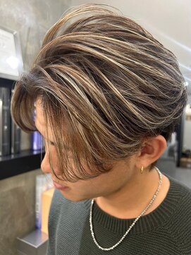 メンズサロン キング 高槻店(Men’s salon K!ng) 波巻きツイストスパイラルパーマ/フェザーパーマ/眉毛/メンズ