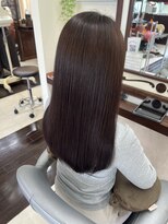 ウィーブ 成田店(Weve)&nbsp;ホワイトグレージュ/デジタルパーマ/チェリーブラウン/成田