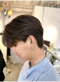 毛流れニュアンスパーマ