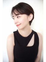 グランアージュ ネオ 船橋北口店(grandage neo)&nbsp;30代40代50代/耳かけマッシュショート/シースルーバング/黒髪