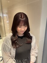 ジェノ(JENO by apish) ボルドーカラー/韓国風ヘア