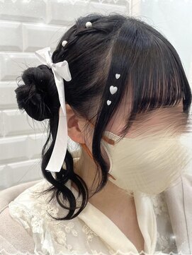 リルミー ミュエナ 大須 矢場町(Lilme myuena) 夏におすすめ!クラゲヘア♪_ゆう