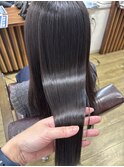 縮毛矯正ストレート×髪質改善トリートメント