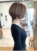 30代40代50代白髪染め銀座絶壁解消小顔くびれショートヘア伊