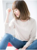 関内/髪質改善/ラテグレージュ×小顔ゆるふわミディアムo