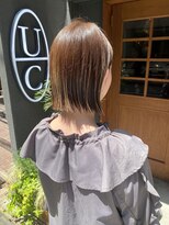 ウィーク 梅田(UiiC)&nbsp;切りっぱなしボブ/ぷっつりボブ/タッセルボブ/uiicumeda白井舞美