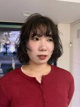 ビーヘアー 近鉄八尾店(Bee.hair) パーマ×オリーブカラー