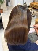 縮毛矯正 ケアストレート 髪質改善 窪田