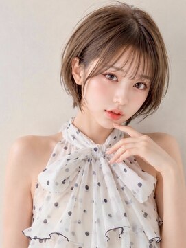 シー バイ ロンド 新宿(Sea by Lond) 【福島】アースカラー耳かけくびれヘアショートボブ新宿