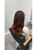 サラジュ 川西店(SARAJU)&nbsp;オレンジブラウンカラー☆