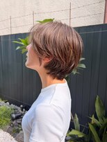 サン 白金台(SUN)&nbsp;透明感カラーのレイヤーショートボブ白金目黒