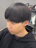 エルマーク 本山(L-MARK)&nbsp;マッシュヘア/フェザーパーマ/メンズヘア/men's