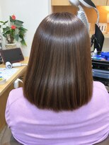 ウイ バイ ファースト 北四番丁店(u'i by first)&nbsp;まとまりの良いナチュラルボブスタイル