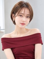 ノイ(neu)&nbsp;【静岡エリア】大人可愛い丸みショート×シースルーバング