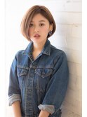 【GARDEN本木】パーソナルカラーのセミウェットタンバルモリボブ