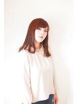ファム ヘア サロン(FEMME HAIR SALON) ストレートセミロング