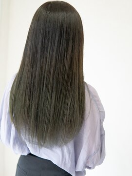 リアン(LIEN) カーキアッシュ×ロング