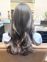 ナナナ パレナ 大津膳所店(nanana parena)&nbsp;トリートメント効果で艶と透明感ありのくすみグレージュ♪