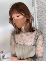 サイン 表参道(SIGN)&nbsp;大人女性のインナーカラー　　フェイスハイライト/ケアブリーチ
