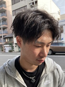 ジュエ(jouer) ツーブロビジカジツイストセンターパート