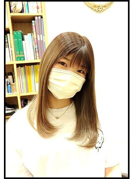 メタ(META) 永野芽郁ナチュラル ロングヘアースタイル