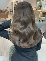 スラッシュ(SLASH)&nbsp;髪質改善/グレージュ/透明感カラー/ナチュラル/艶髪