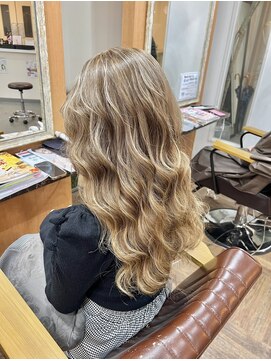 ラッシュヘアー(Rush hair) ハイトーンハイライト