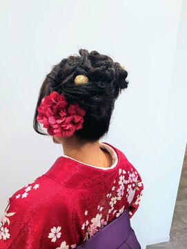 矢島美容室 荻窪店 アップスタイル