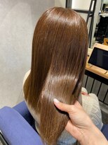 サロン LH(salon LH) 髪質改善カラー/艶髪ストレート/まろやかブラウン