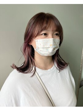 ローネス ギンザ(LONESS ginza) 暖色インナーカラー