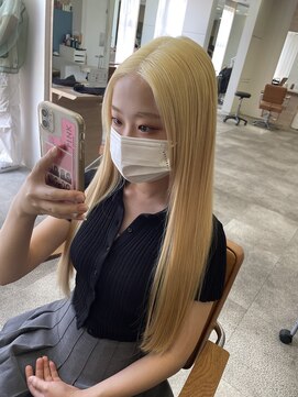 シェノン 武庫之荘(CHAINON) ダブルカラー/抜きっぱなし/モード/ブリーチ/髪質改善