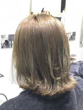 アフロディーテギンザ 日本橋人形町店(APHRODITE GINZA) 前髪/マチルダボブ/インナーグレージュ/30代40代/人形町