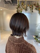 ファスナーグランデ(fustener grande)&nbsp;レイヤーカット×ナチュラルブラウン