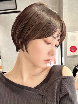 プルーヴ 秋葉原(prove) 30代40代大人女性/前髪ありショートボブ/ショートヘア/髪質改善