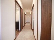 お部屋までの通路