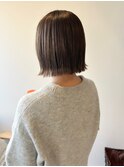 ◎シアーカラー平行外ハネボブ