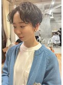 ショート×ラフパーマ