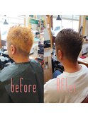 #ダブルカラー #メンズカット #メンズスタイル強化中