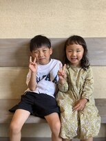 ワンネスヘアーサロン(oneness hair salon)&nbsp;双子ヘア